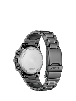 Citizen JV2005 Men's Promaster Skyhawk Chronograph Bracelet Strap Watch, Black - view 2, Black