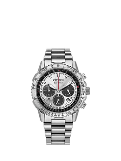 Citizen CA4660 Men's Promaster Air Navihawk Bracelet Strap Watch, Silver, Silver