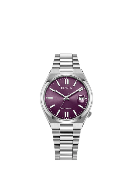 Citizen NJ0200 Men's Tsuyosa Automatic Bracelet Strap Watch, Purple, Purple