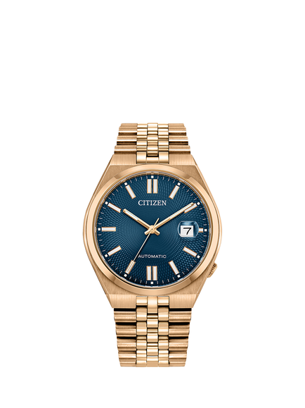Citizen NK0023 Men's Tsuyosa Automatic Bracelet Strap Watch, Blue, Blue