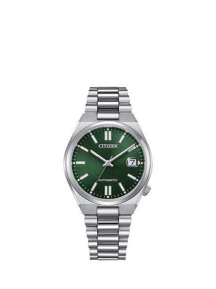 Citizen NJ0200 Men's Tsuyosa Automatic Bracelet Strap Watch, Green, Green