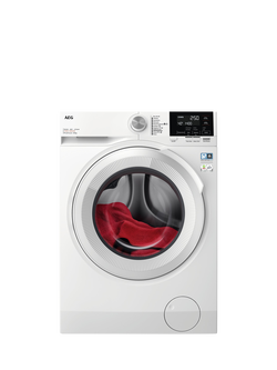 AEG OUTLET 7000 LWR7175M2B Freestanding Washer Dryer, 7kg/5kg Load, 1400rpm Spin, Like New, White, White