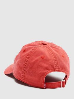 Levi's LS Monogram Baseball Cap, Orange - view 2, Sunshine Tint