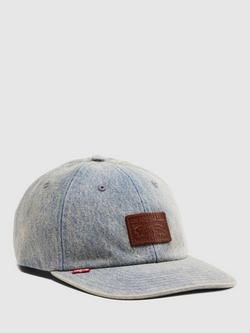 Levi's Relaxed Dad Heritage Baseball Cap, Blue, Below The Moon