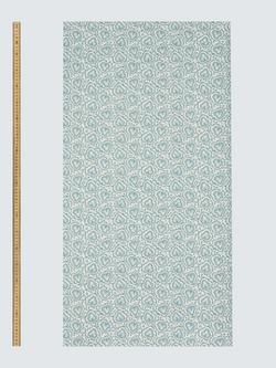John Lewis x Sanderson Frisk Wallpaper, Dove Blue - view 2, Dove Blue