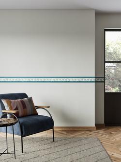 John Lewis x Sanderson Frisk Stripe Wallpaper Border, Caneel, Caneel