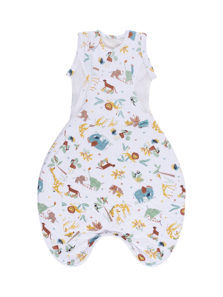 Purflo Swaddle to Sleep Baby Sleeping Bag, 2.5 Tog, 0-4 Months, Multi, Multi