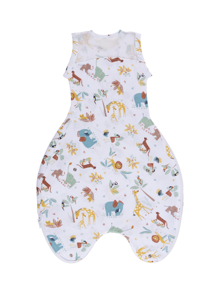 Purflo Swaddle to Sleep Baby Sleeping Bag, 2.5 Tog, 0-4 Months, Multi - view 2, Multi
