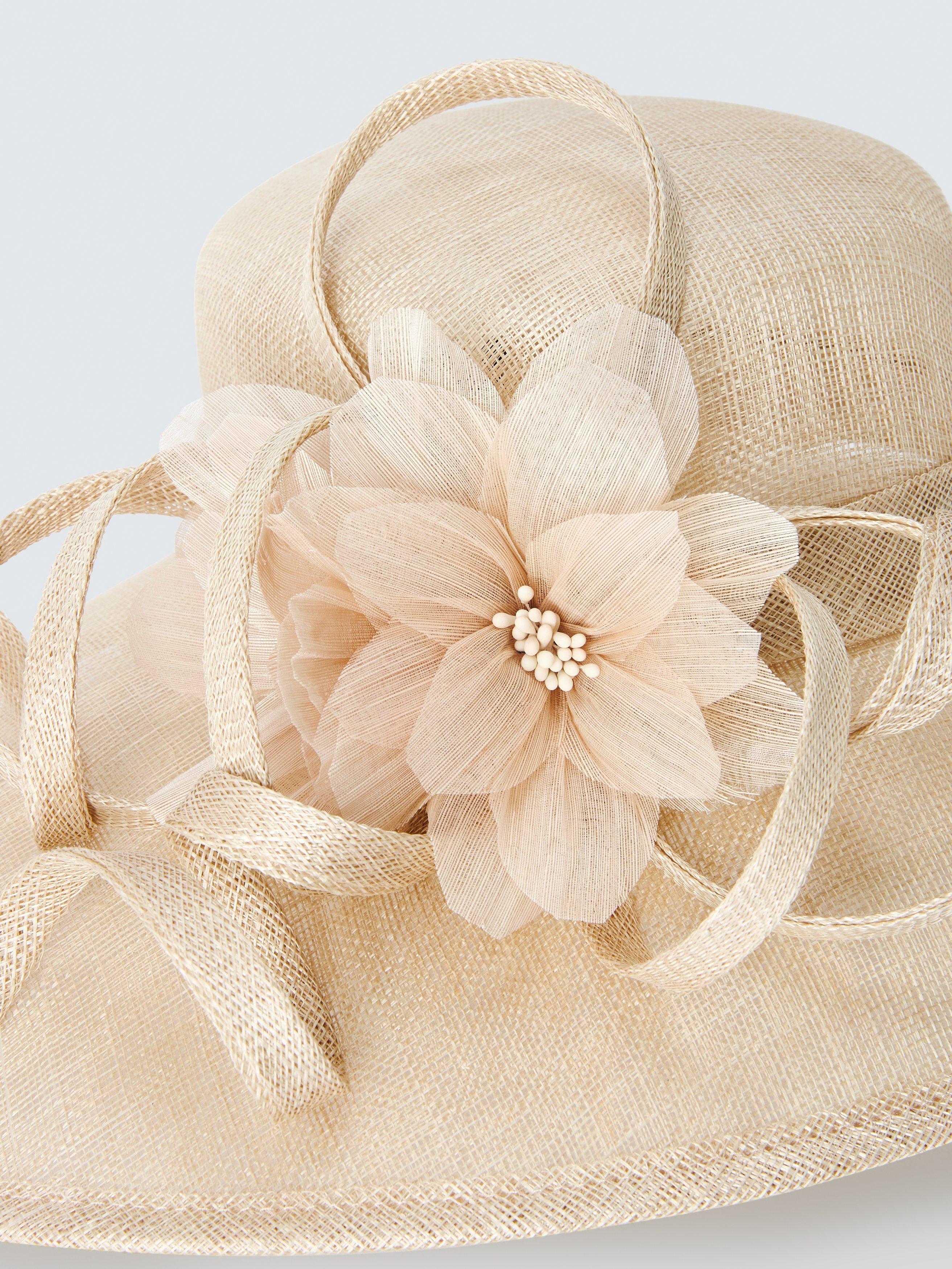 Product image 2 of 2, which shows John Lewis Heather East West Hat, Champagne