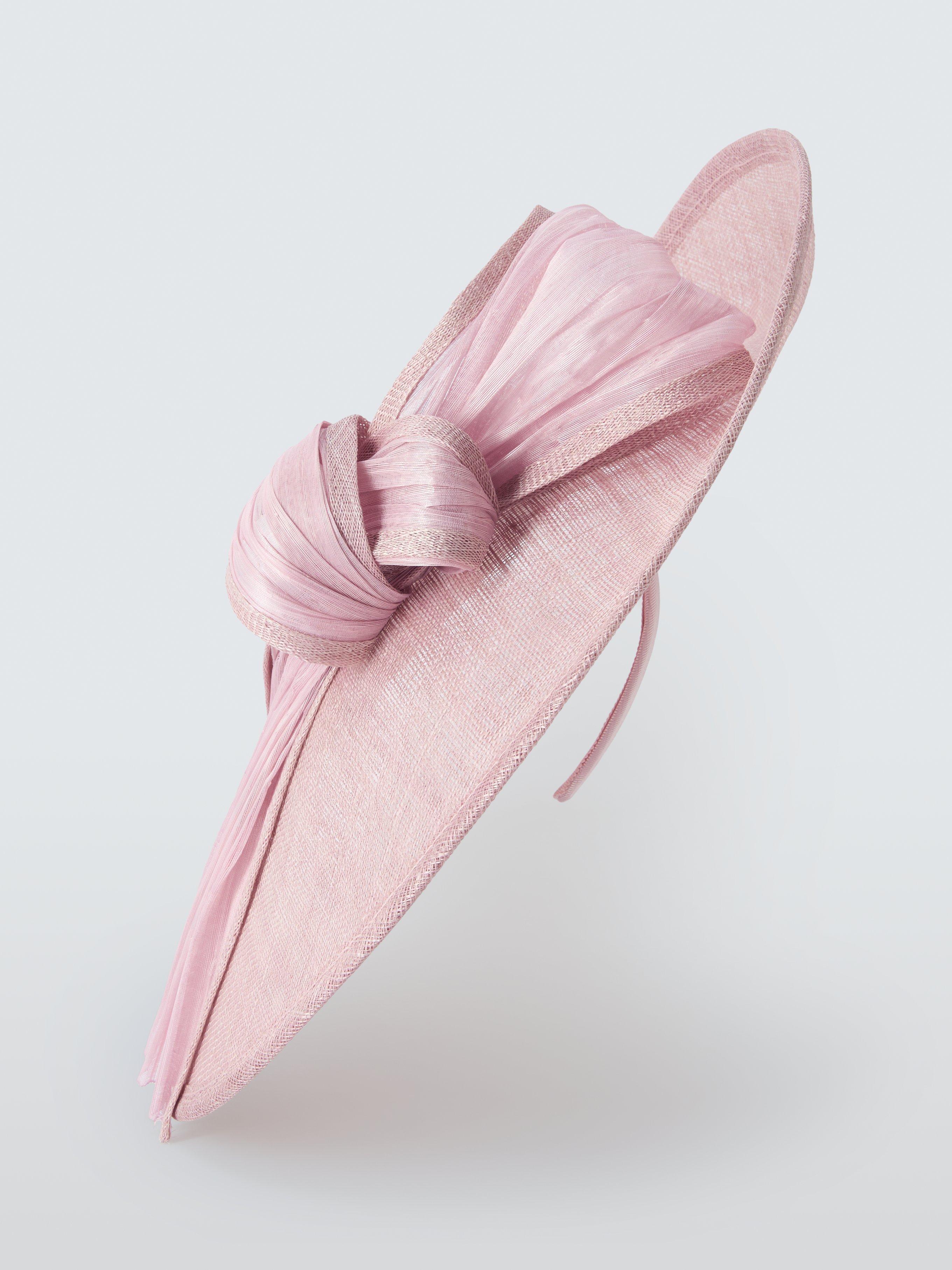 Product image 1 of 2, which shows John Lewis Maggie Large Disc Fascinator, Rose