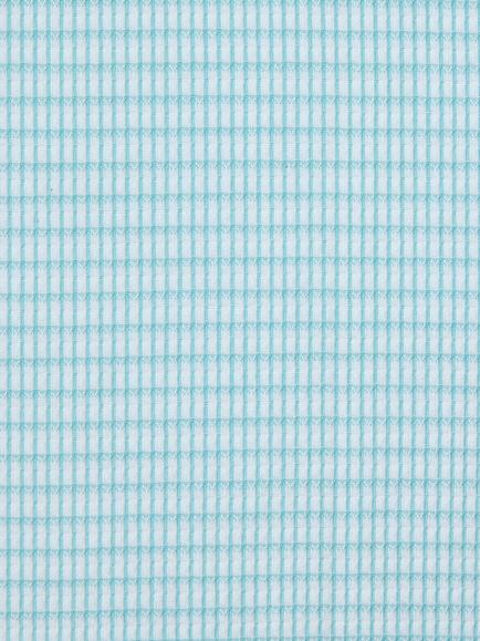 John Lewis Waffle Cotton Tea Towel, Set of 2, Blue - view 2, Multi