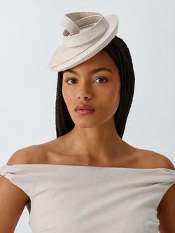 Whiteley Willa Disc Fascinator, Ivory, Ivory