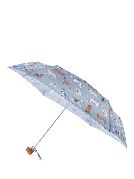 Fulton Dog Umbrella, Blue/Multi, Blue/Multi