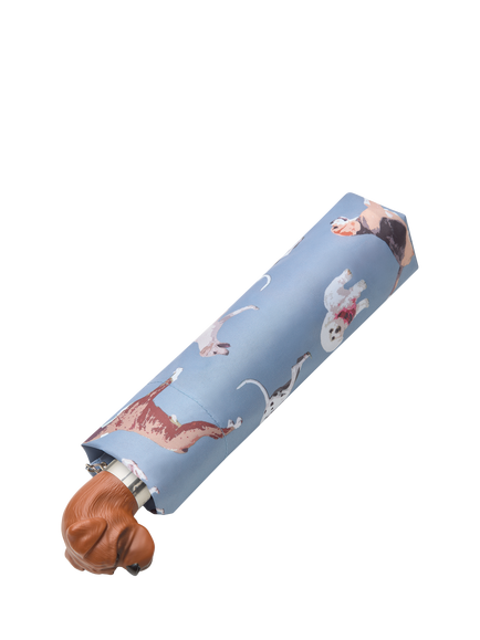 Fulton Dog Umbrella, Blue/Multi - view 2, Blue/Multi