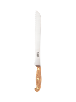 Taylor's Eye Witness Heritage Oak Sheffield Made Bread Knife, 23cm, Natural Oak