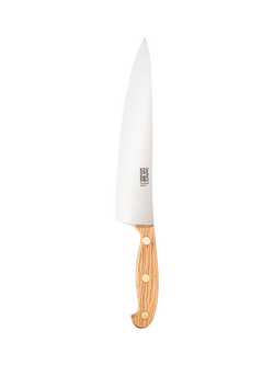 Taylor's Eye Witness Heritage Oak Sheffield Made Chef's Knife, 20cm, Natural Oak