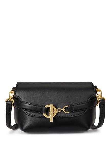 Lauren Ralph Lauren Blaike Small Leather Crossbody Bag, Black