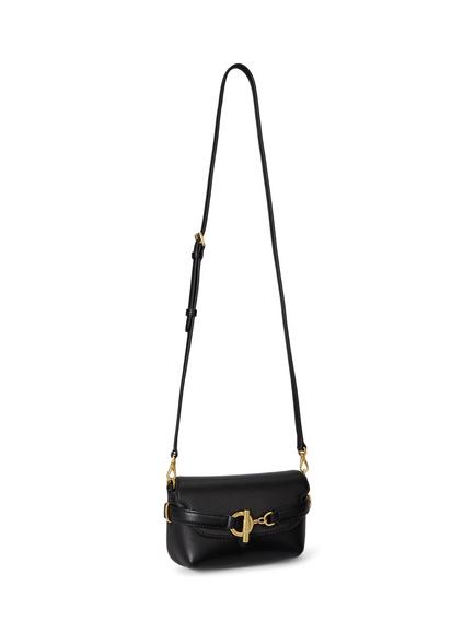 Lauren Ralph Lauren Blaike Small Leather Crossbody Bag - view 2, Black