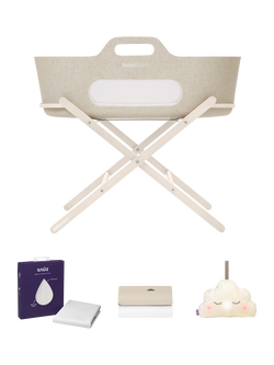 Snüz SnüzBaskit & Accessories Bundle, Barley/Cashmere