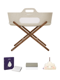 Snüz SnüzBaskit & Accessories Bundle, Barley/Walnut