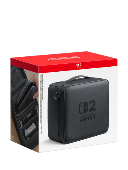 Nintendo Switch 2 All-in-One Carrying Case, Black, Black