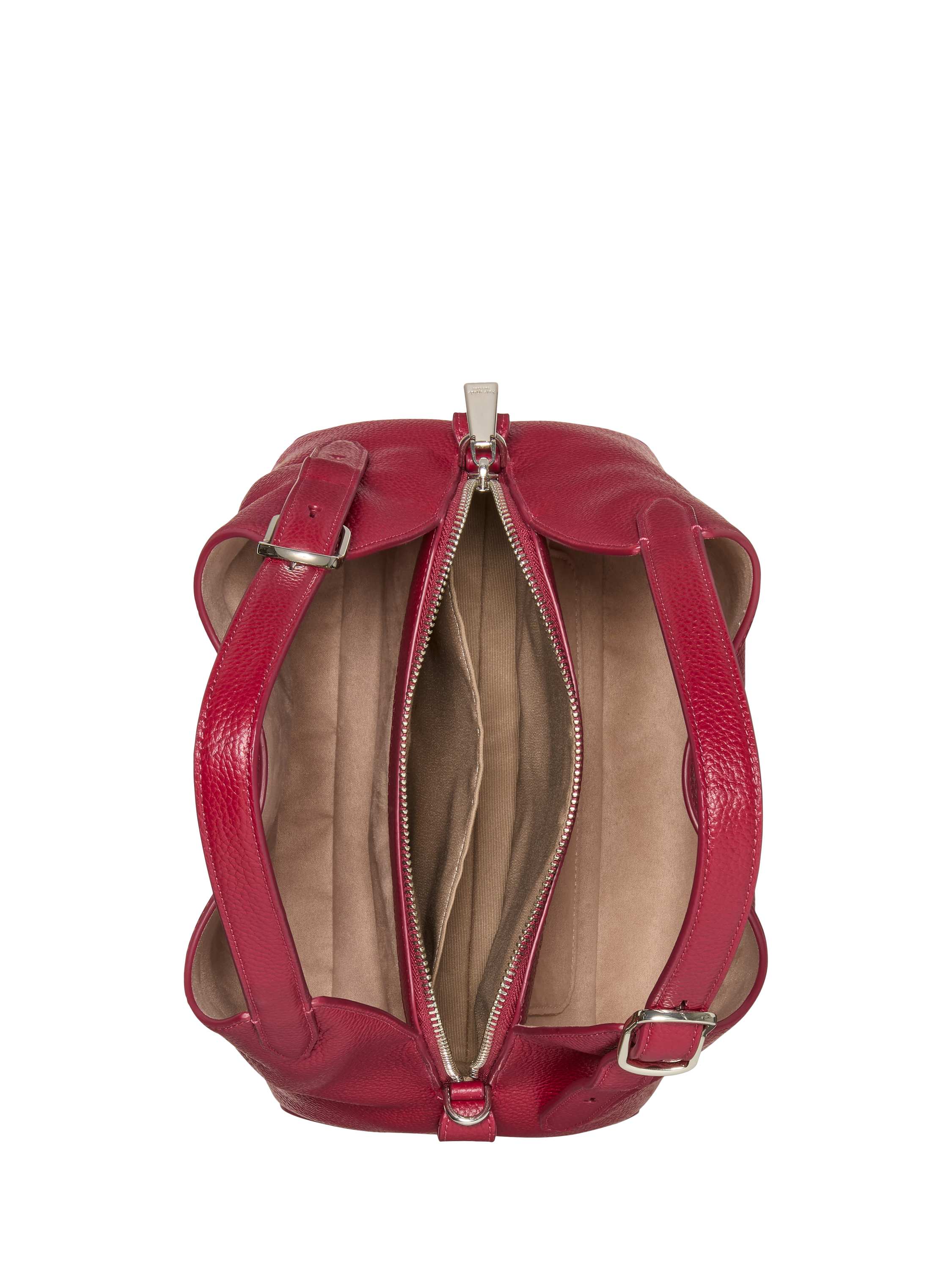 Product image 4 of 4, which shows kate spade Deco Leather Tote Bag, Red Jam