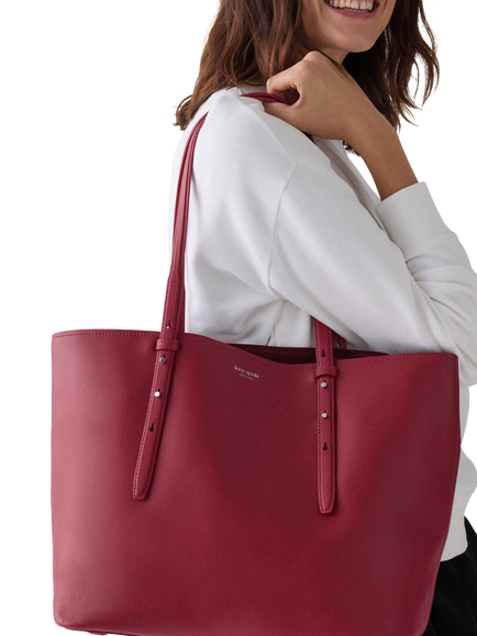 kate spade new york Do It All Tote Bag - view 2, Red Jam