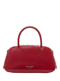 kate spade new york Gracie Leather Mini Crossbody Bag, Dark Scarlet