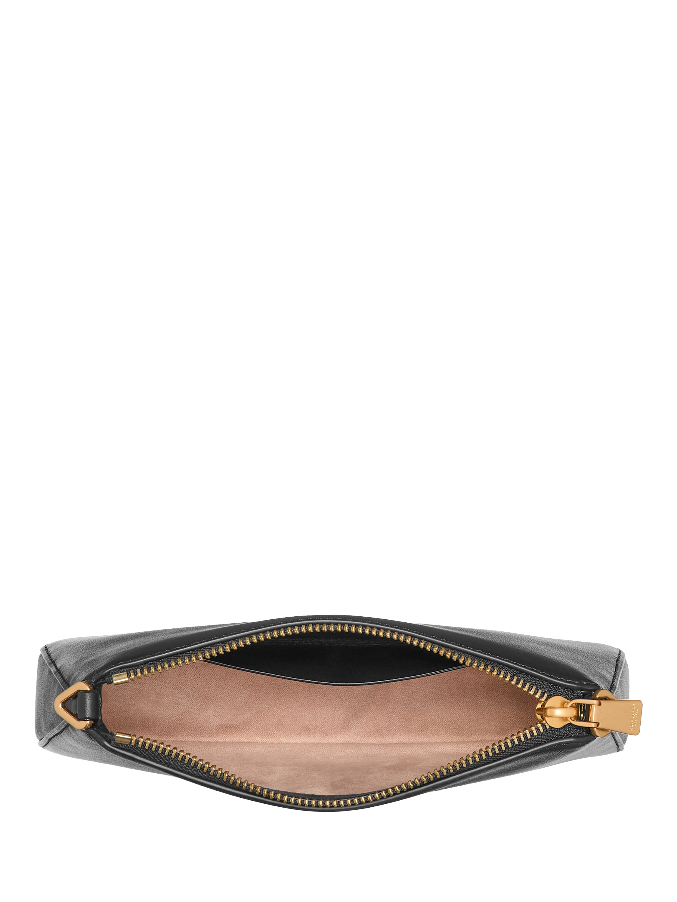 Product image 3 of 4, which shows kate spade new york Grace Leather Pochette, Black