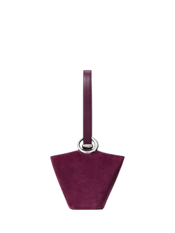 kate spade new york Halo Suede Bucket Bag, Purple Agate, Purple Agate