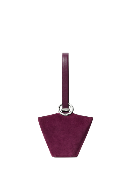 kate spade new york Halo Suede Bucket Bag, Purple Agate, Purple Agate