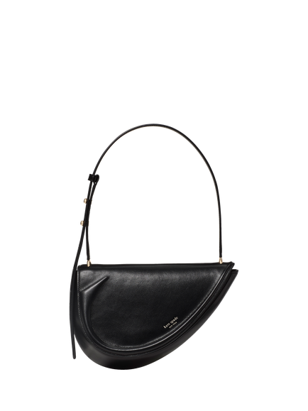 kate spade new york The Spade Leather Shoulder Bag, Black