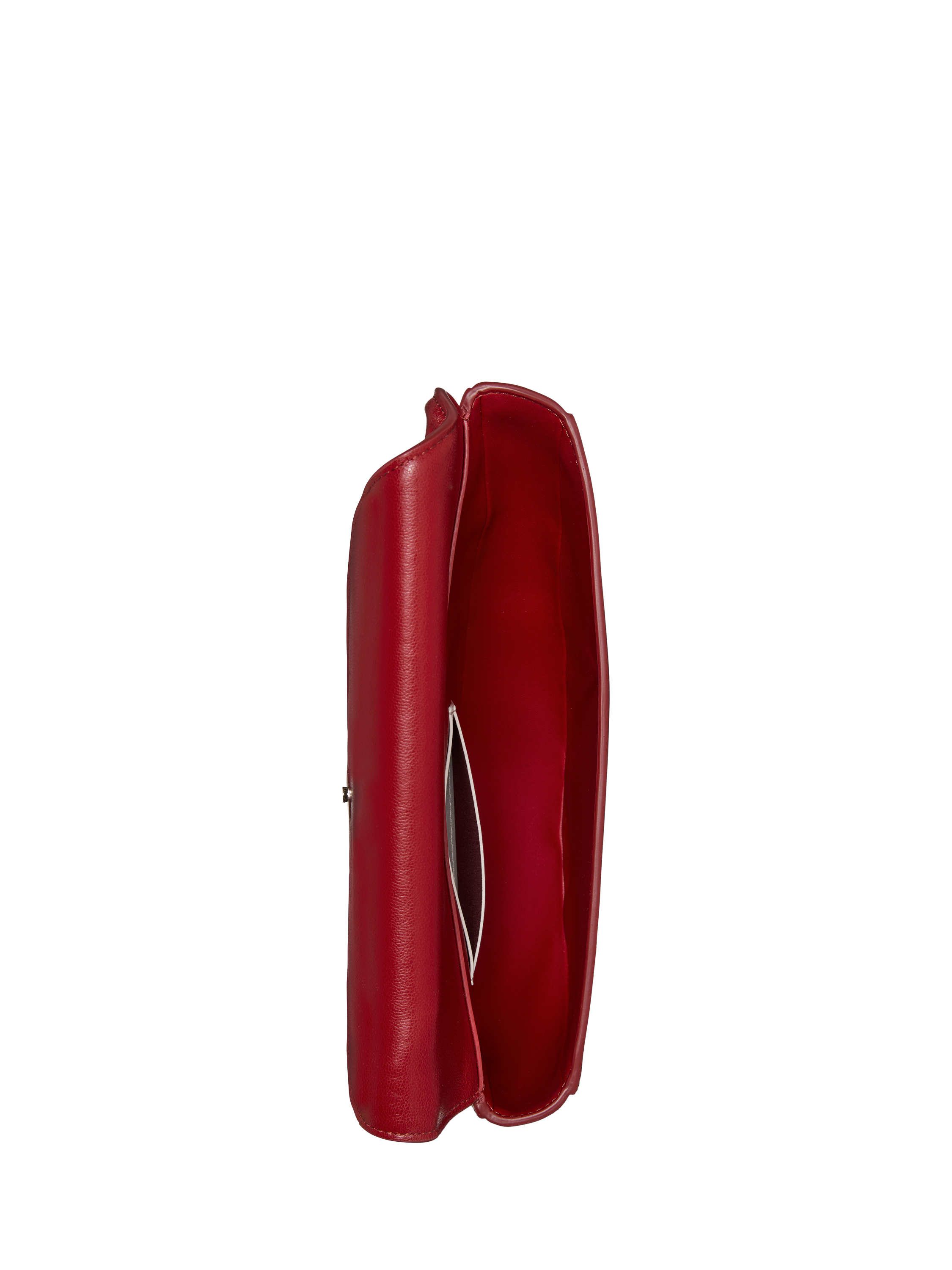 Product image 3 of 5, which shows kate spade new york The Spade Leather Shoulder Bag, Red