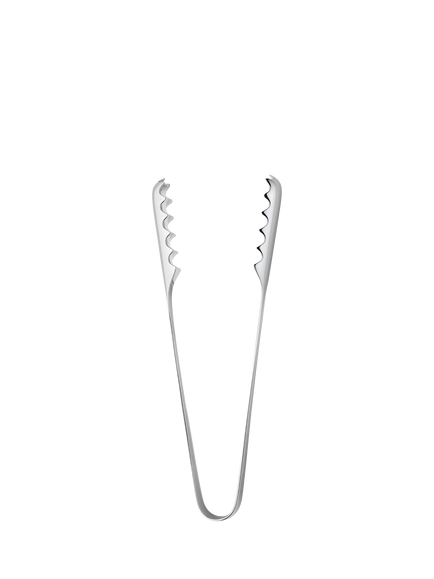 Robert Welch Radford Stainless Steel Ice Serving Tongs, Silver