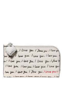 kate spade new york I Love You Wallet, Cream/Multi, Cream Multi