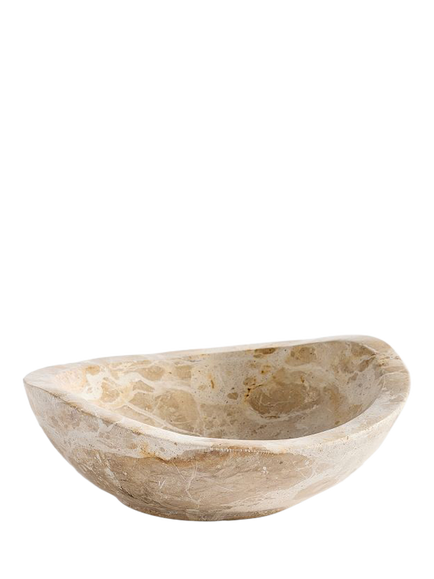 Pottery Barn Decorative Marble Bowl, Natural, Natural