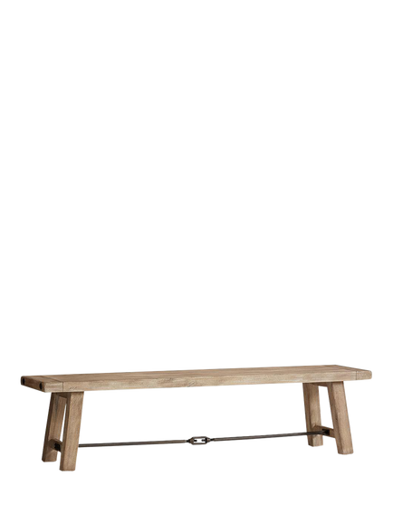 Pottery Barn Benchwright Dining Bench, Medium, Seadrift, Seadrift