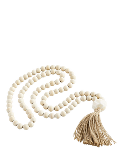 Pottery Barn Mango Wood Contentment Beads, Multi