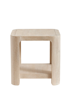 Pottery Barn Aptos Side Table, Sandwash, Sandwash
