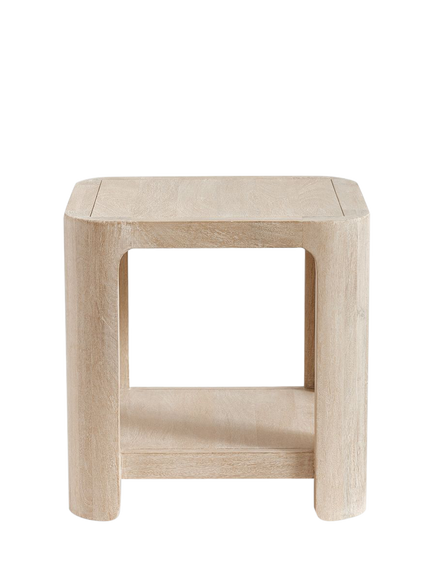 Pottery Barn Aptos Side Table, Sandwash, Sandwash