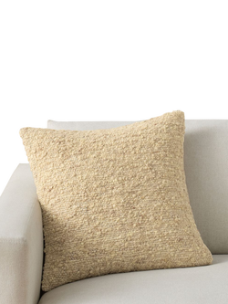 Pottery Barn Carson Woven Cushion Cover, Dark Flax, Dark Flax