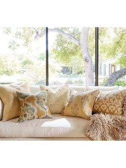 Pottery Barn Leo Printed Cushion Cover, Multi - view 2, Multi