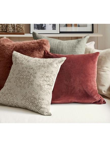 Pottery Barn Libeco Linen Cushion Cover - view 2, Sage Grass