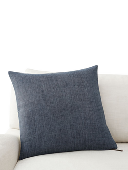 Pottery Barn Libeco Linen Cushion Cover, Midnight