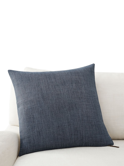 Pottery Barn Libeco Linen Cushion Cover, Midnight