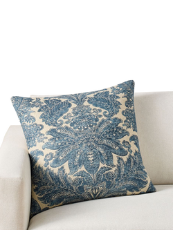 Pottery Barn Massey Cushion Cover, Indigo, Indigo