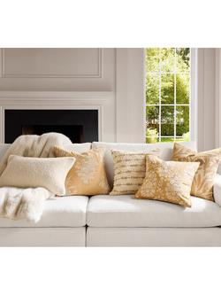 Pottery Barn Oslo Tufted Cushion Cover, Ivory - view 2, Ivory