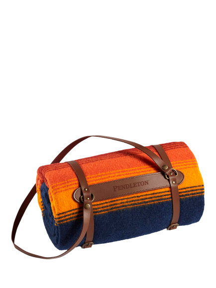 Pendleton Wool Rich Throw, Grand Canyon Navy, Grand Canyon Navy