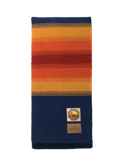 Pendleton Wool Rich Throw, Grand Canyon Navy - view 2, Grand Canyon Navy