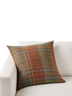 Pottery Barn Woodrow Plaid Cushion Cover, Multi, Multi